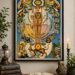 Hermetische Kosmos - Esoterische Poster