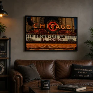 Chicago Theatre – Premium Canvas
