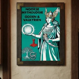 Scandinavische Legenden – Valkyrie – Mythologische Poster