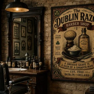 The Dublin Razor Barber Shop poster