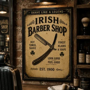 Irish Barber Shop – Shave Like A Legend