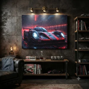 Neon Nights - Endurance Racer - Canvas