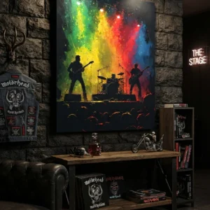 Spectrum Stage Rock - Canvas