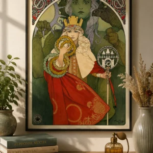 Alphonse Mucha – Slavische Allegorie | Art Nouveau Poster