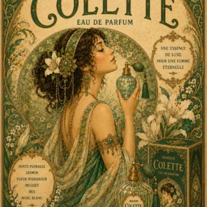 Colette – Vintage French Perfume Art Poster