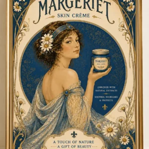 Margeriet – Skin Crème | Vintage Art Nouveau Poster