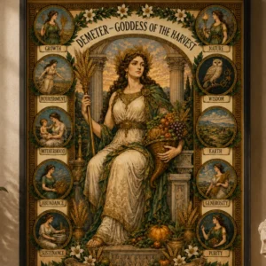 Mount Olympus - Demeter - Goddess of the Harvest - Poster