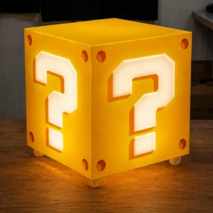 Gaming Question Block RGB LED Cube – 30 × 30 cm