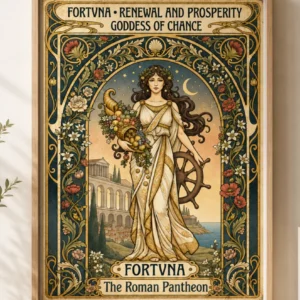 The Roman Pantheon - Fortuna - Poster