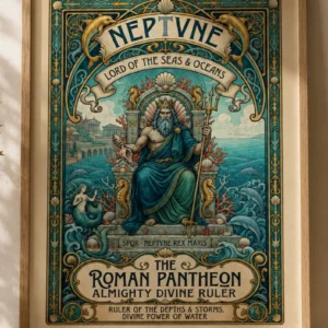 The Roman Pantheon - Neptune - Poster