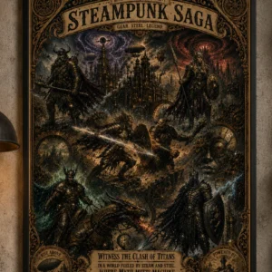 Steampunk - A Viking Saga - Poster/Canvas