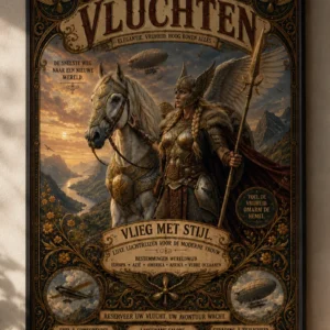 Valkyrie - Vliegen Met Stijl - Poster/Canvas